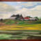 Plein Air Landscape Original Chris Wakefield Oil Painting on Canvas "The Home Place"